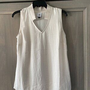 Cabi Snapshot Top, Ecru, Size S